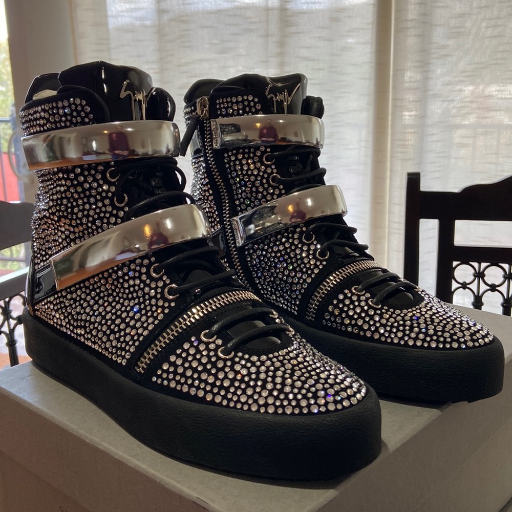 Giuseppe Zanotti Crystal Sneakers